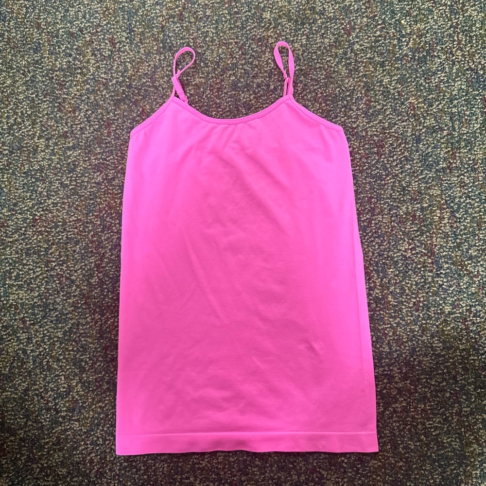 Neon Pink Tank Top